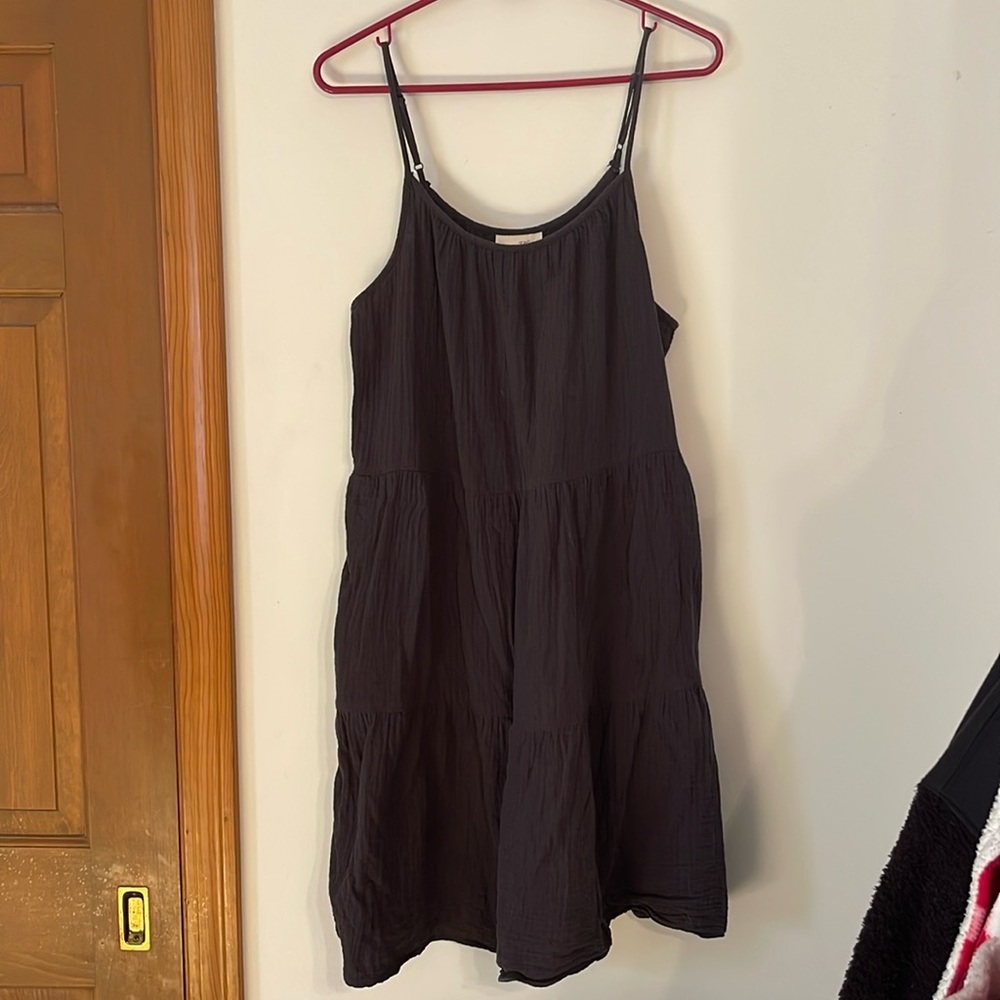Dark grey sundress